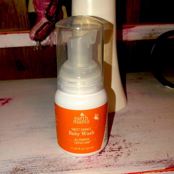 Earth Mama Sweet Orange Baby Wash - Picture 1 of 5